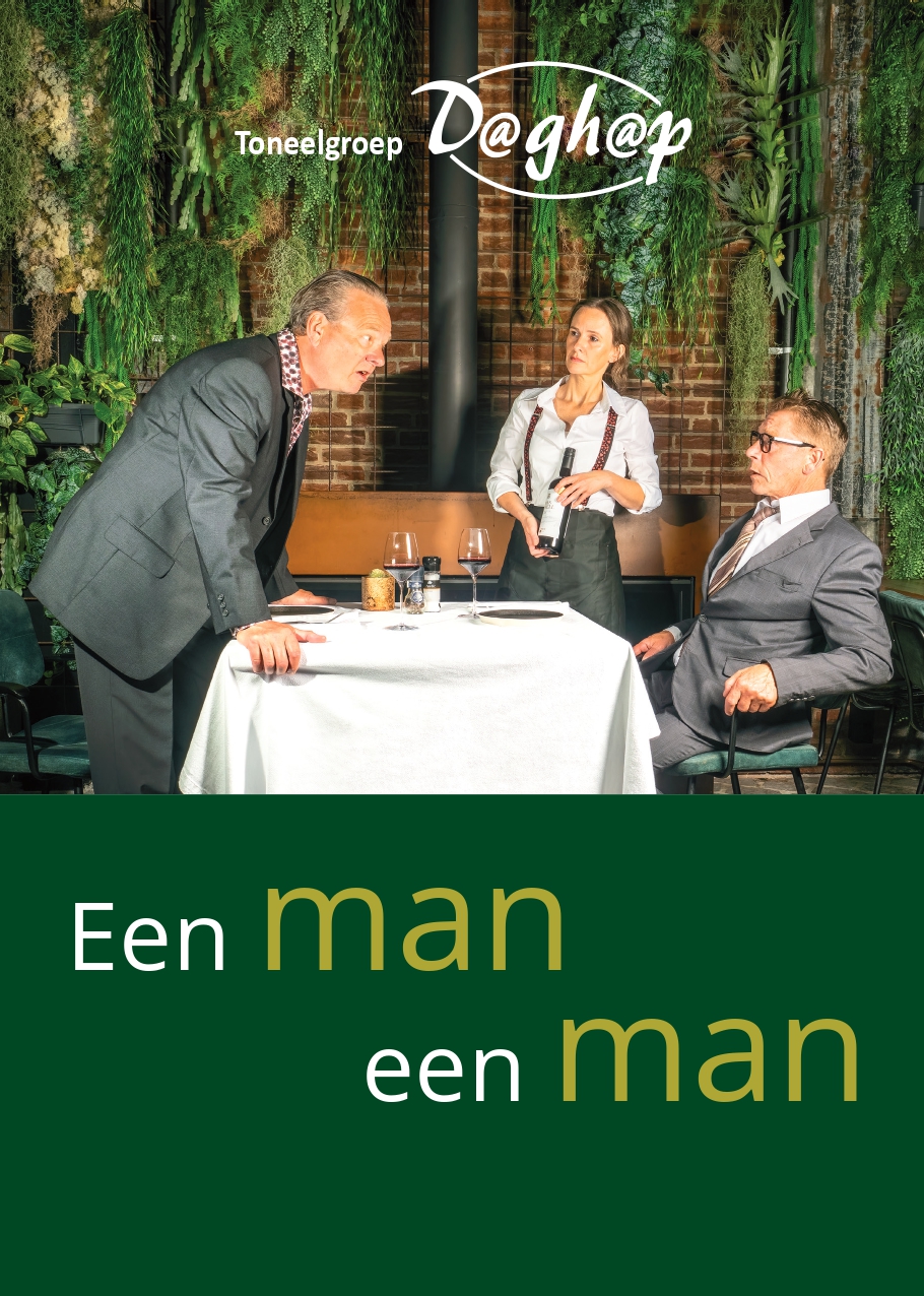 Toneelgroep Daghap - Flyer een man een man